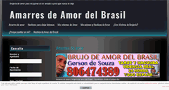 Desktop Screenshot of brujeriadeamordelbrasil.com