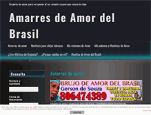 Tablet Screenshot of brujeriadeamordelbrasil.com